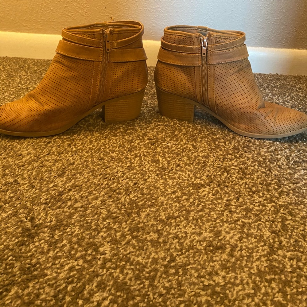 Tan Booties - Picture 3 of 6